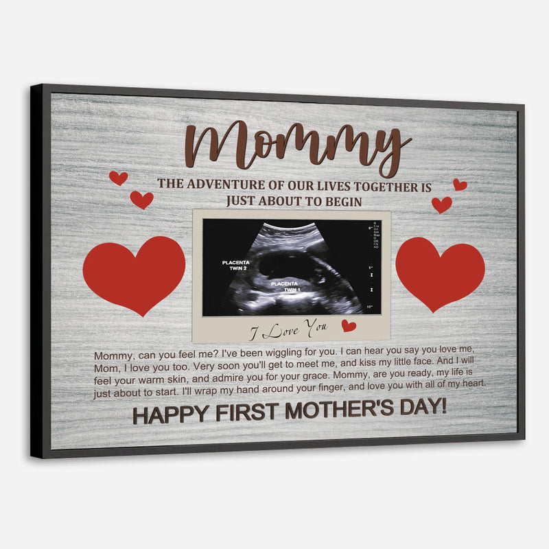Personalized First Mother’s Day Poster for Mom – A Precious Gift - 89Prints