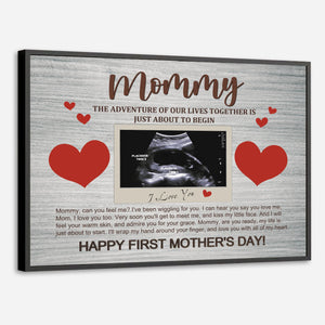 Personalized First Mother’s Day Poster for Mom – A Precious Gift - 89Prints