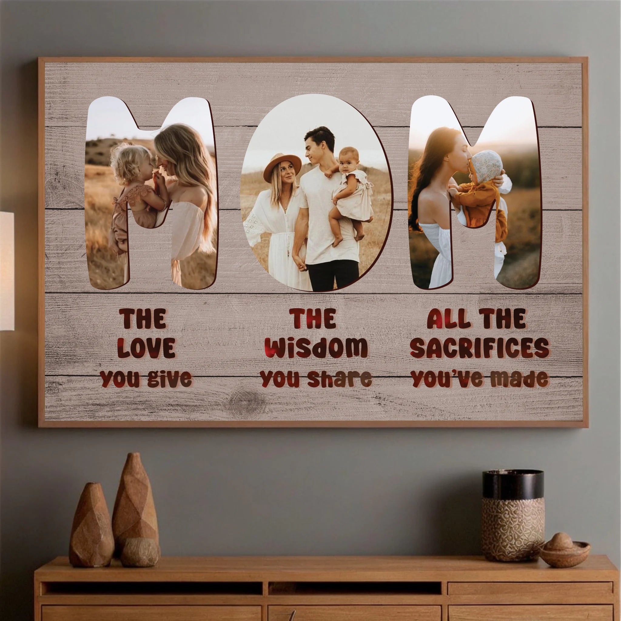 Cherish Every Moment – Personalized Poster for Mother and Child - 89Prints