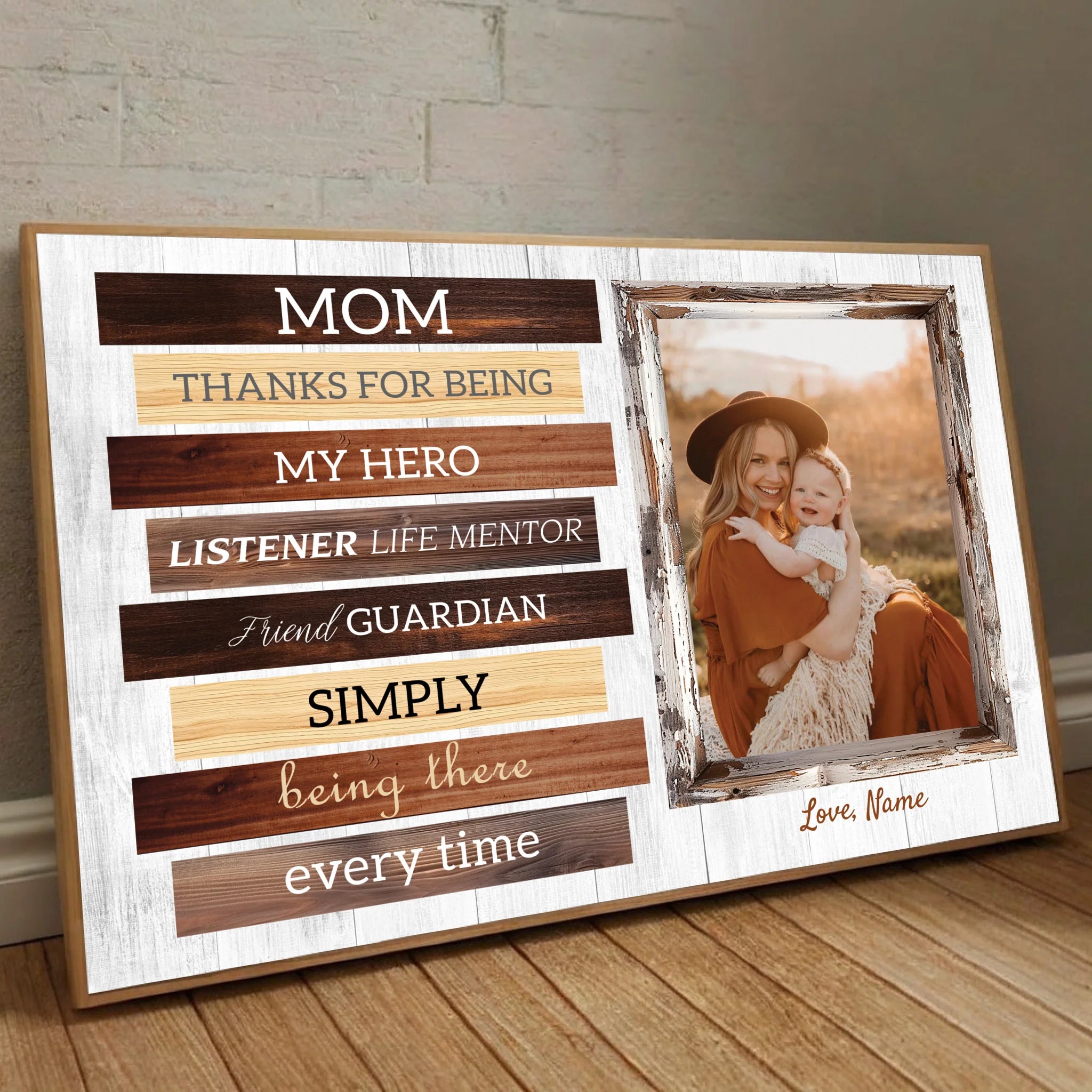 The Most Memorable Moment – Personalized Poster Gift for Mom - 89Prints