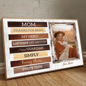 The Most Memorable Moment – Personalized Poster Gift for Mom - 89Prints