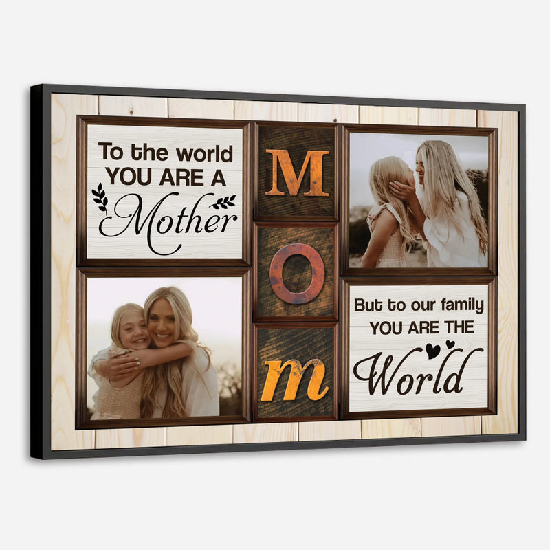 Custom Mom Poster That Tells Your Story and Honors Her Love - 89Prints