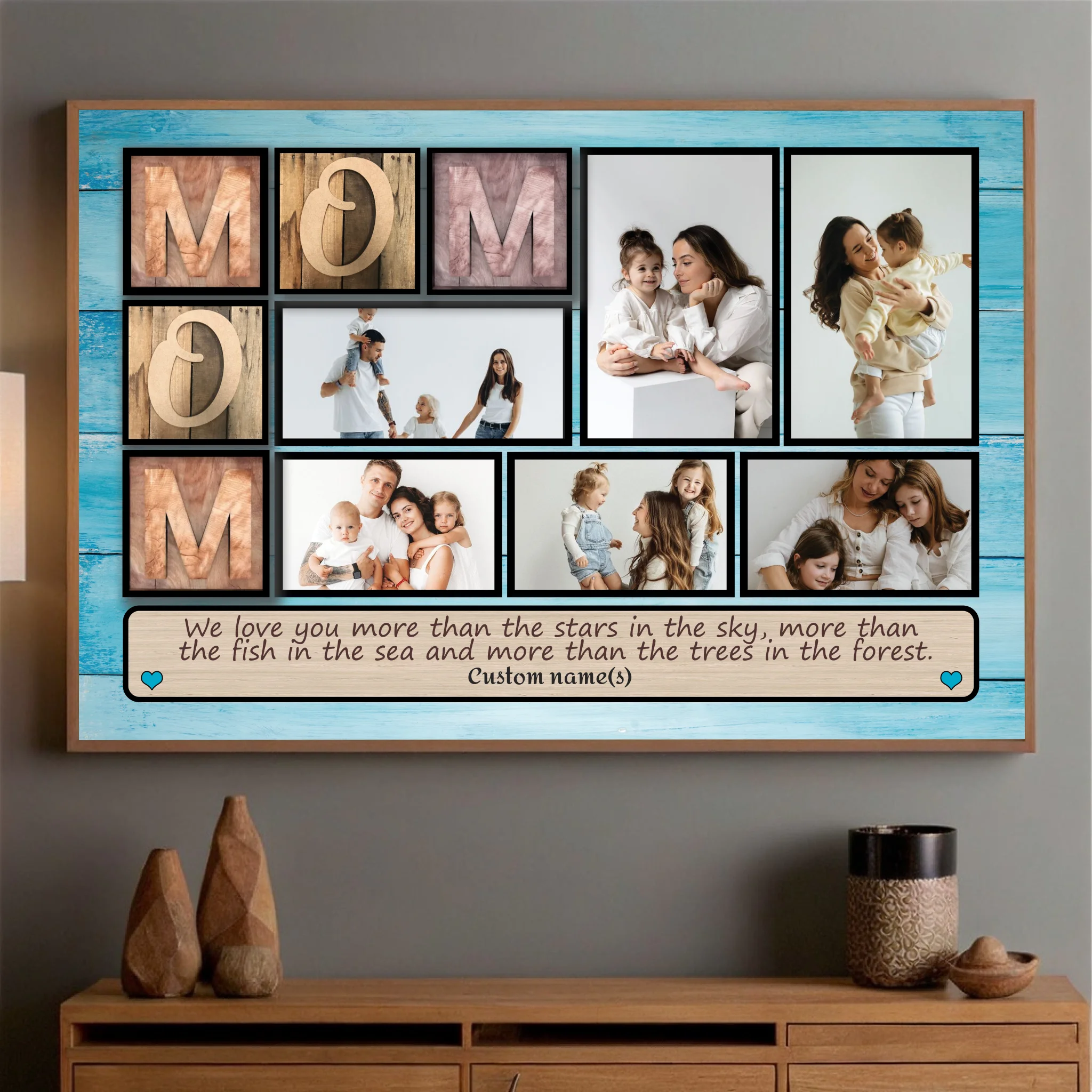 Custom Mom Poster: Cherish Your Mom with a Heartfelt Message - 89Prints