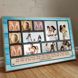 Custom Mom Poster: Cherish Your Mom with a Heartfelt Message - 89Prints