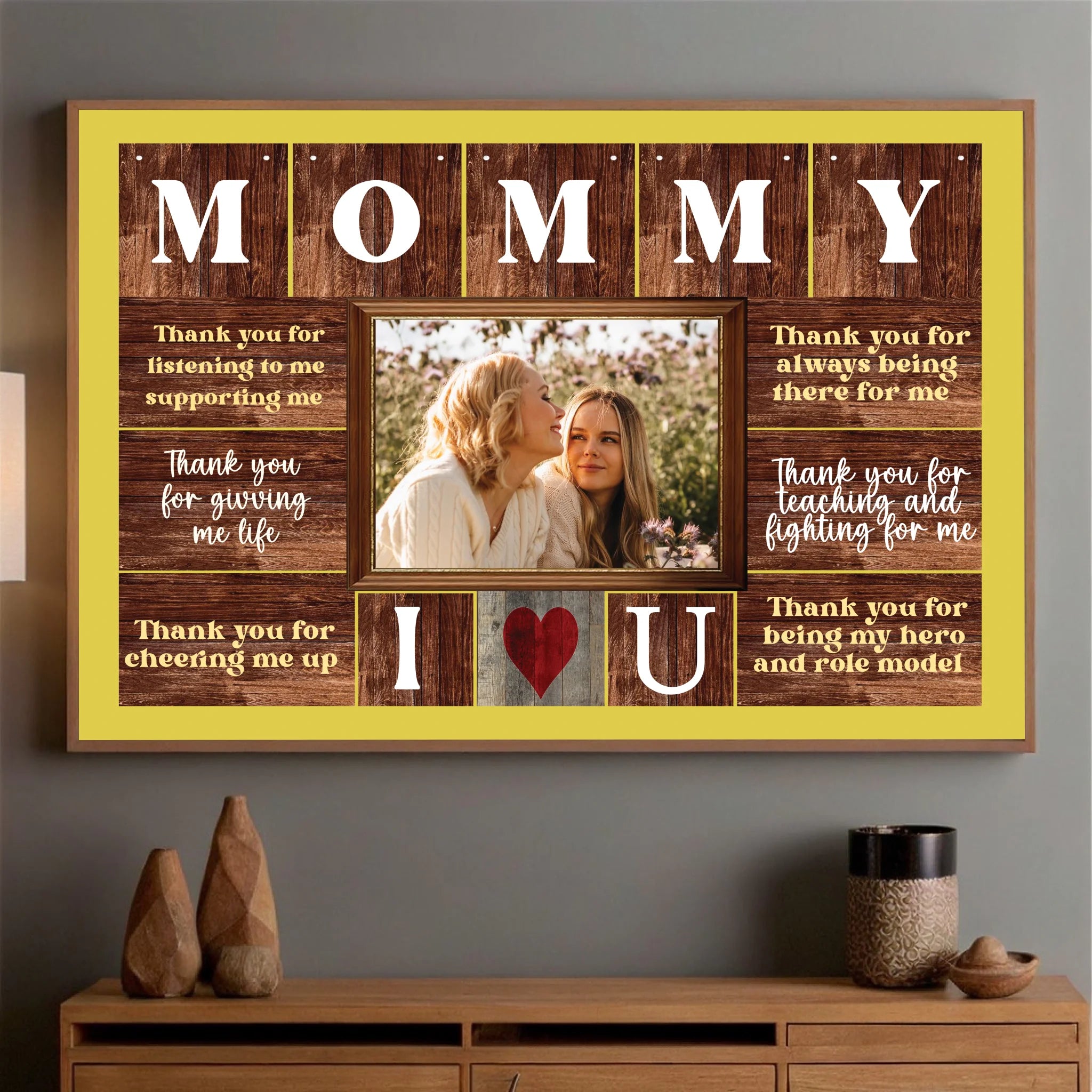 Personalized Mother's Day Poster: Wall Art with a Touch of Love -89Prints