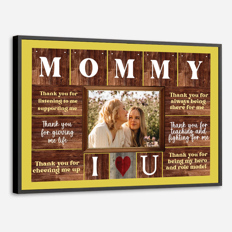 Personalized Mother's Day Poster: Wall Art with a Touch of Love -89Prints