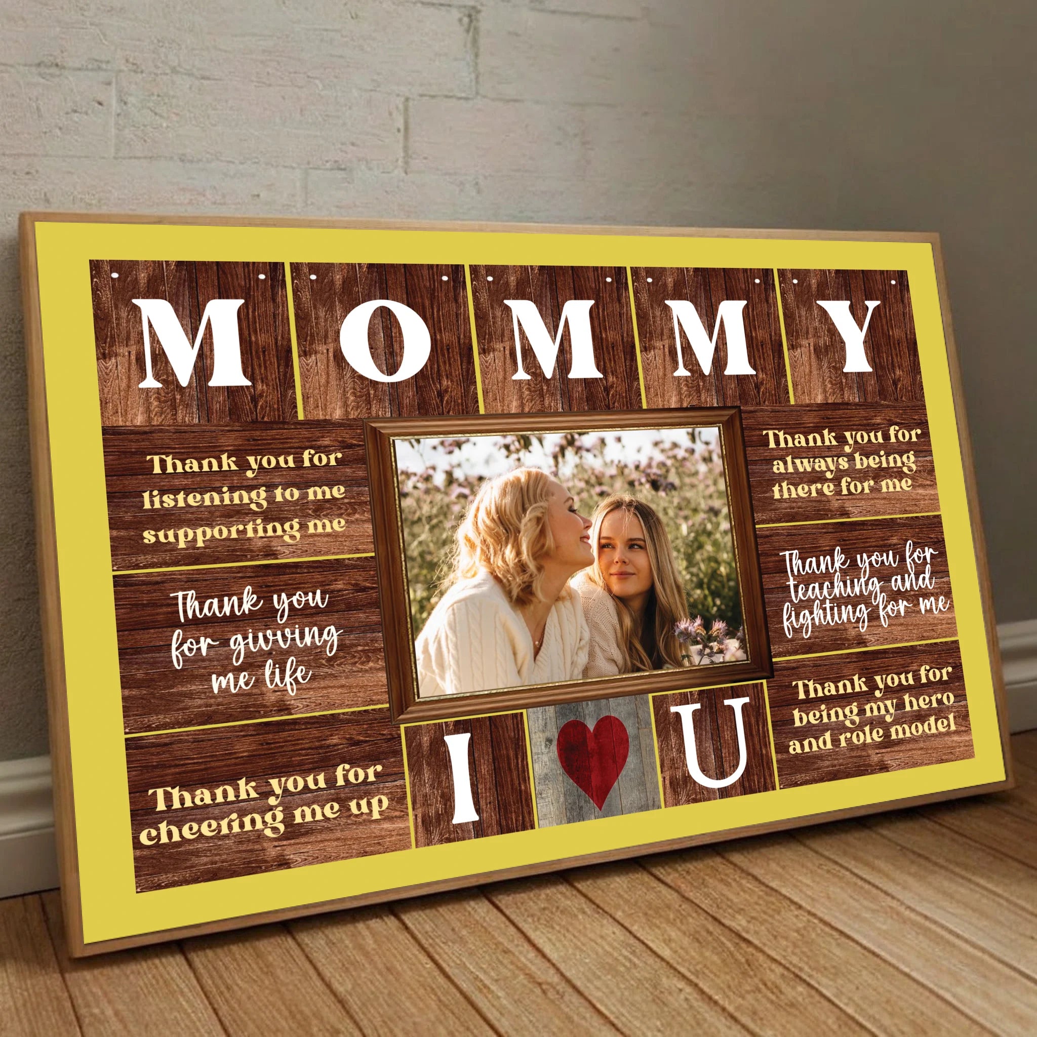 Personalized Mother's Day Poster: Wall Art with a Touch of Love -89Prints