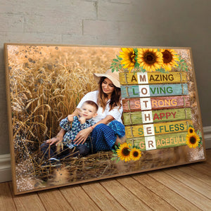 Personalized Mom Poster – Celebrate Your Amazing, Strong, and Loving Mom - 89Prints