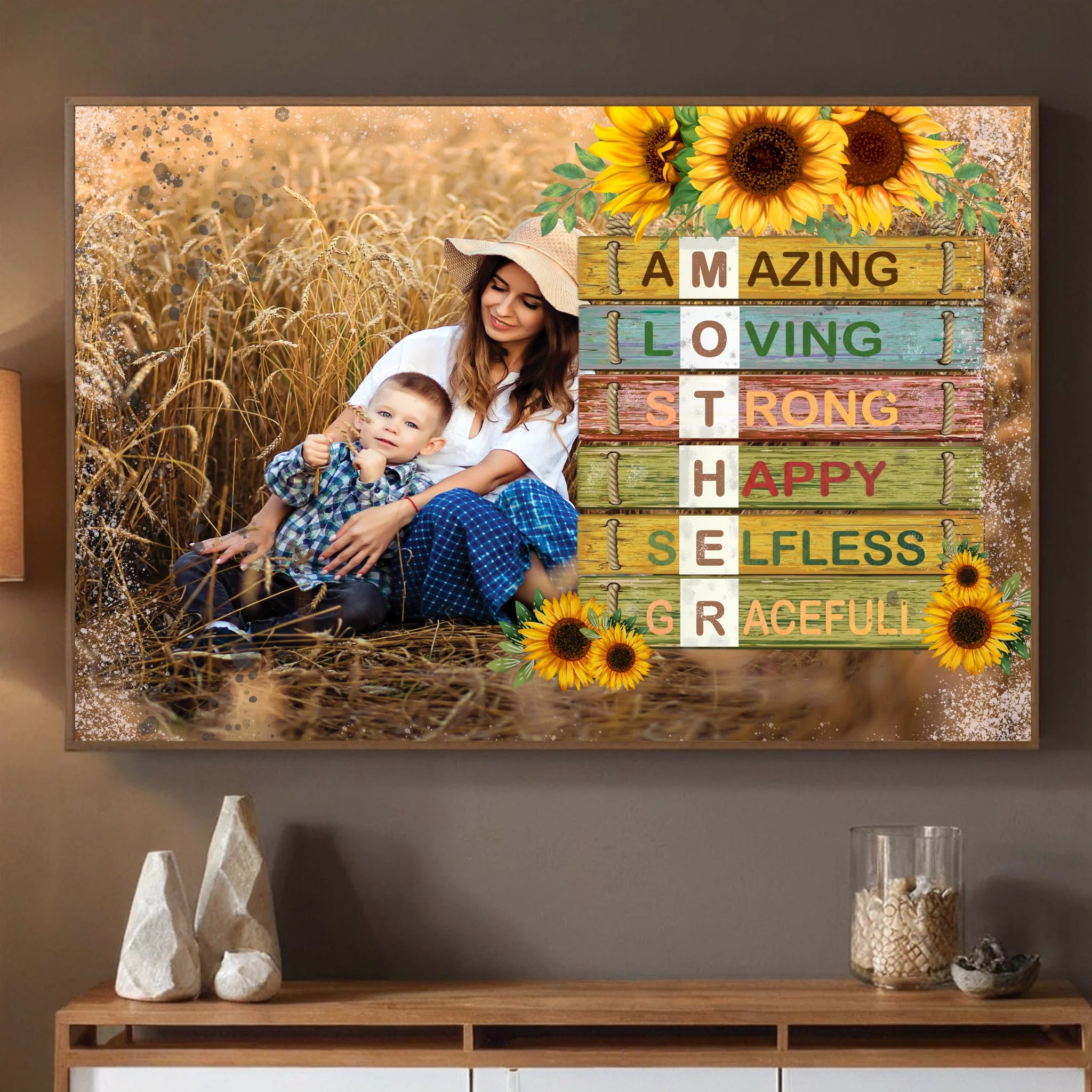 Personalized Mom Poster – Celebrate Your Amazing, Strong, and Loving Mom - 89Prints