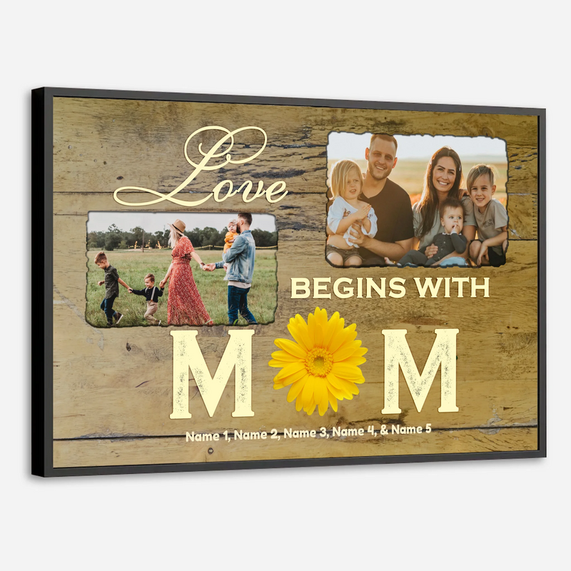 Personalized Mom Poster – A Timeless Gift to Keep Mom’s Smile Bright - 89Prints