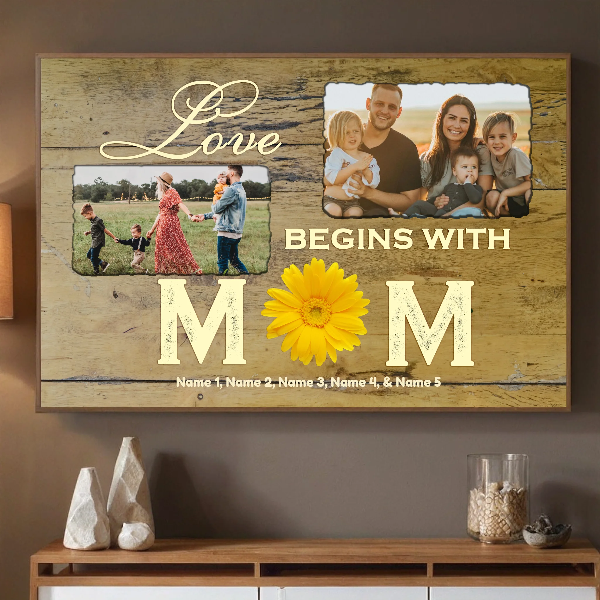 Personalized Mom Poster – A Timeless Gift to Keep Mom’s Smile Bright - 89Prints