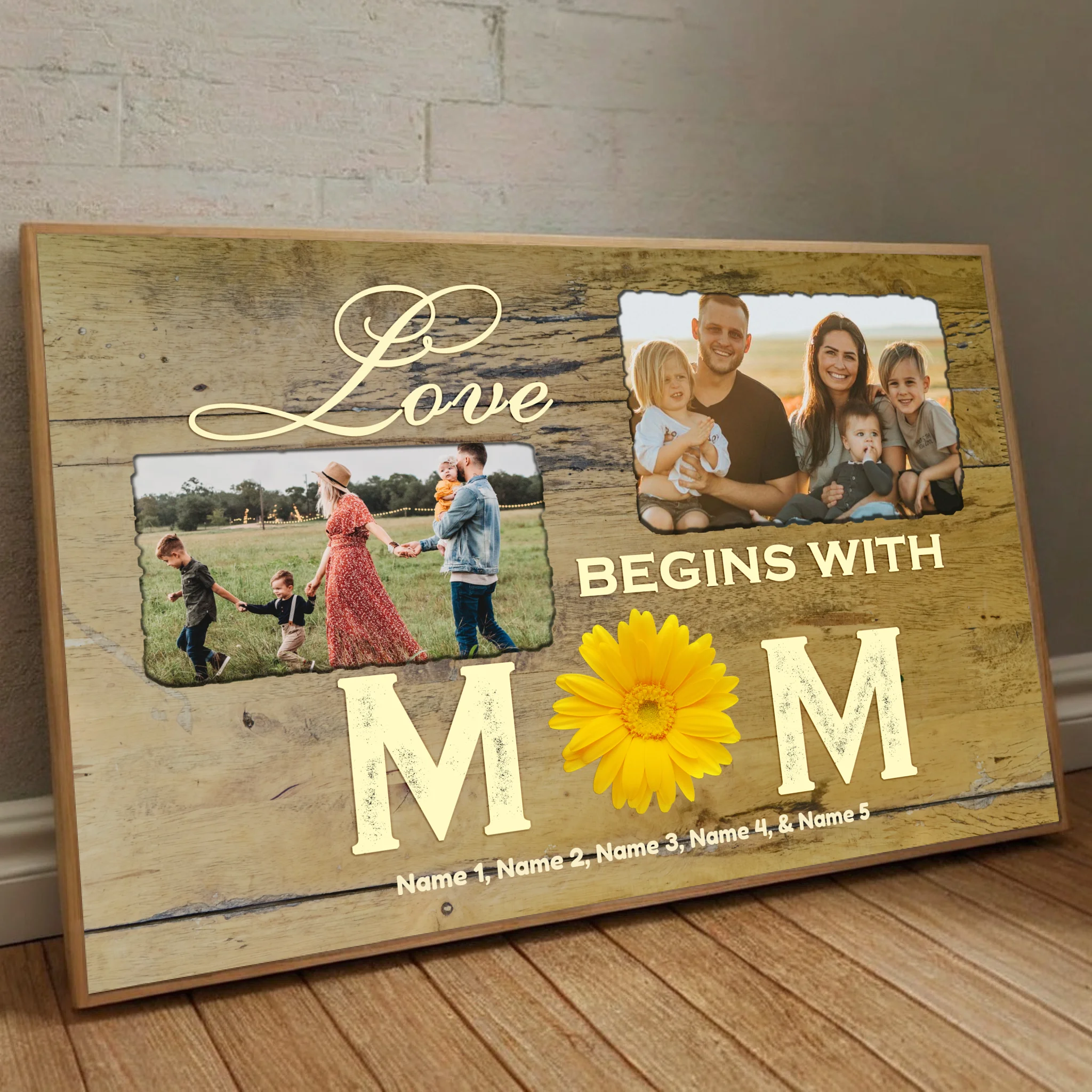 Personalized Mom Poster – A Timeless Gift to Keep Mom’s Smile Bright - 89Prints