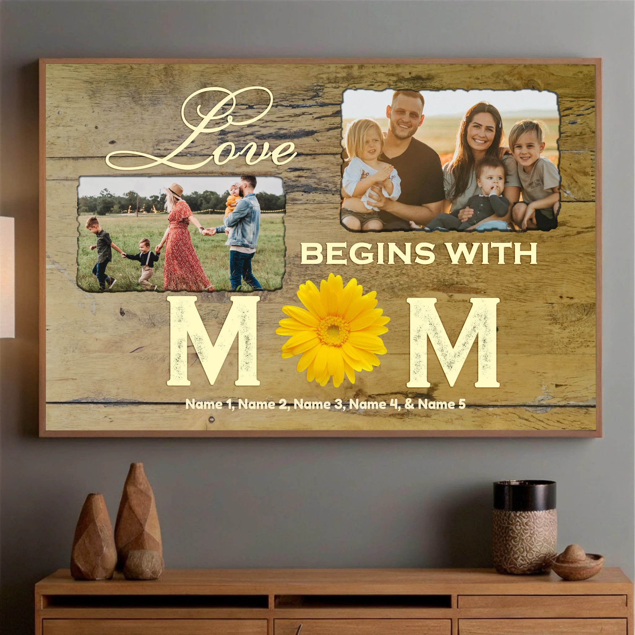 Personalized Mom Poster – A Timeless Gift to Keep Mom’s Smile Bright - 89Prints