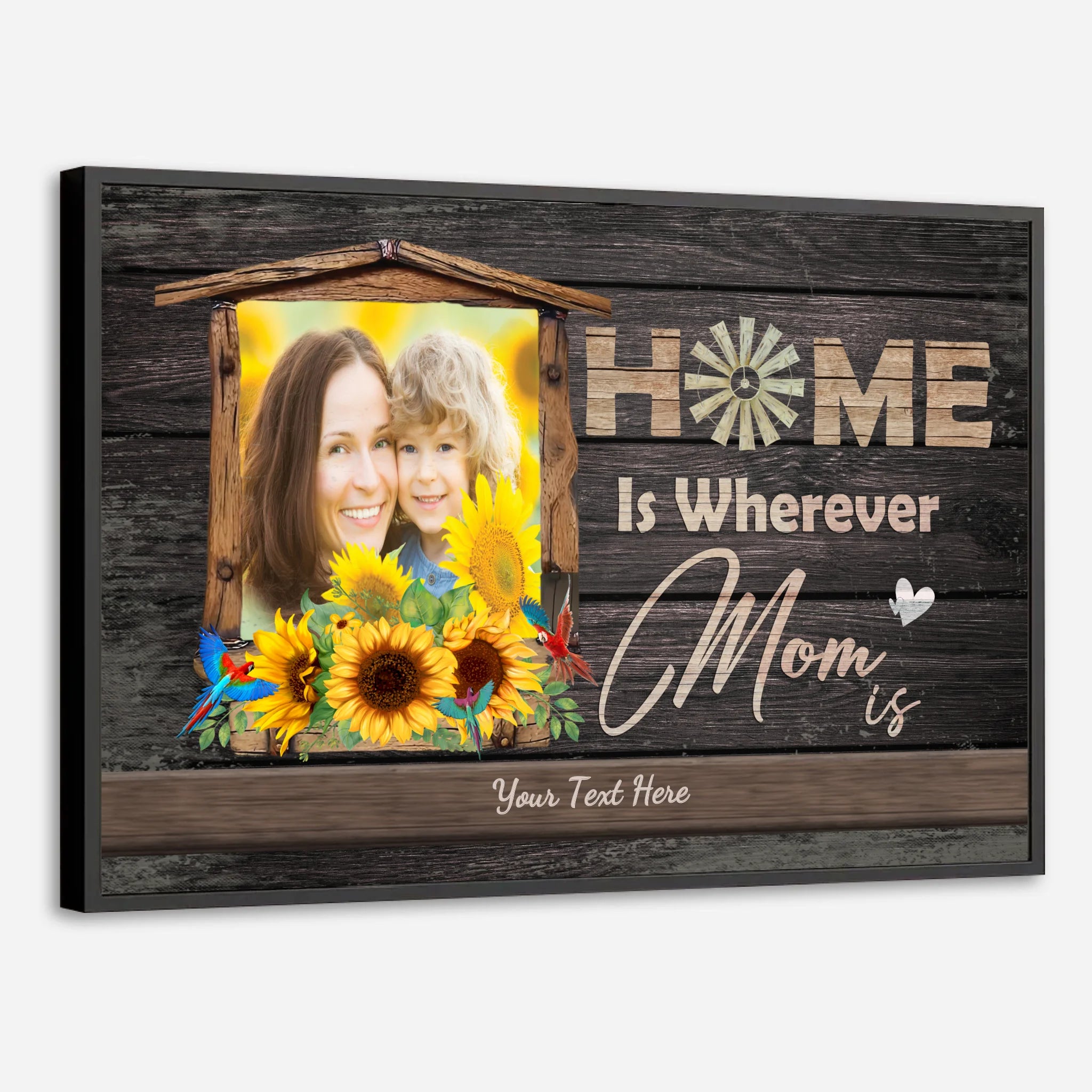 Modern Love: Personalized Mom Poster Painting for a Unique Mom - 89Prints
