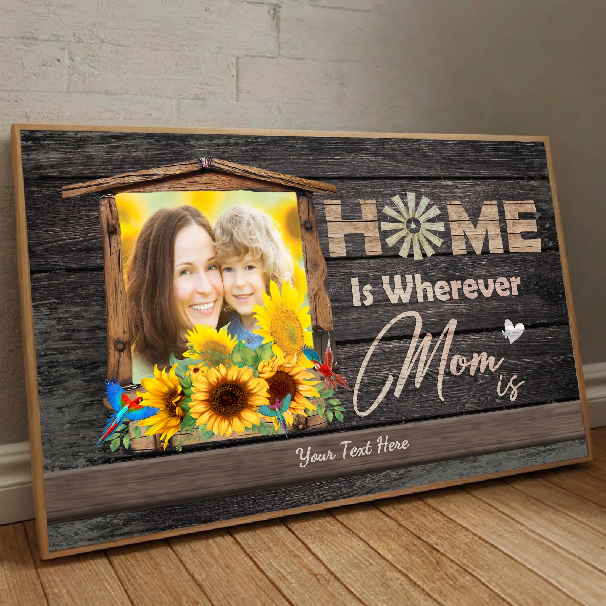 Modern Love: Personalized Mom Poster Painting for a Unique Mom - 89Prints