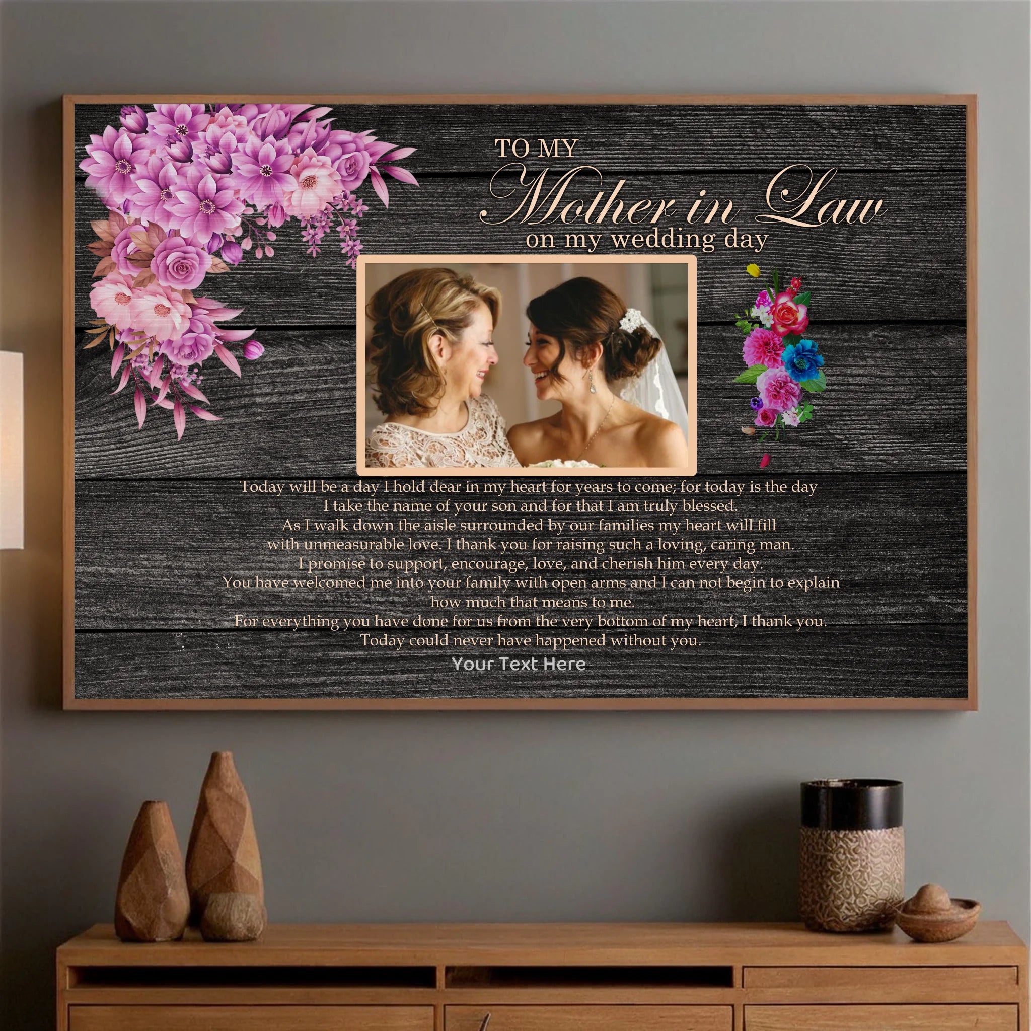 Celebrate Mom’s Love – Personalized Poster Gift Just for Her - 89Prints