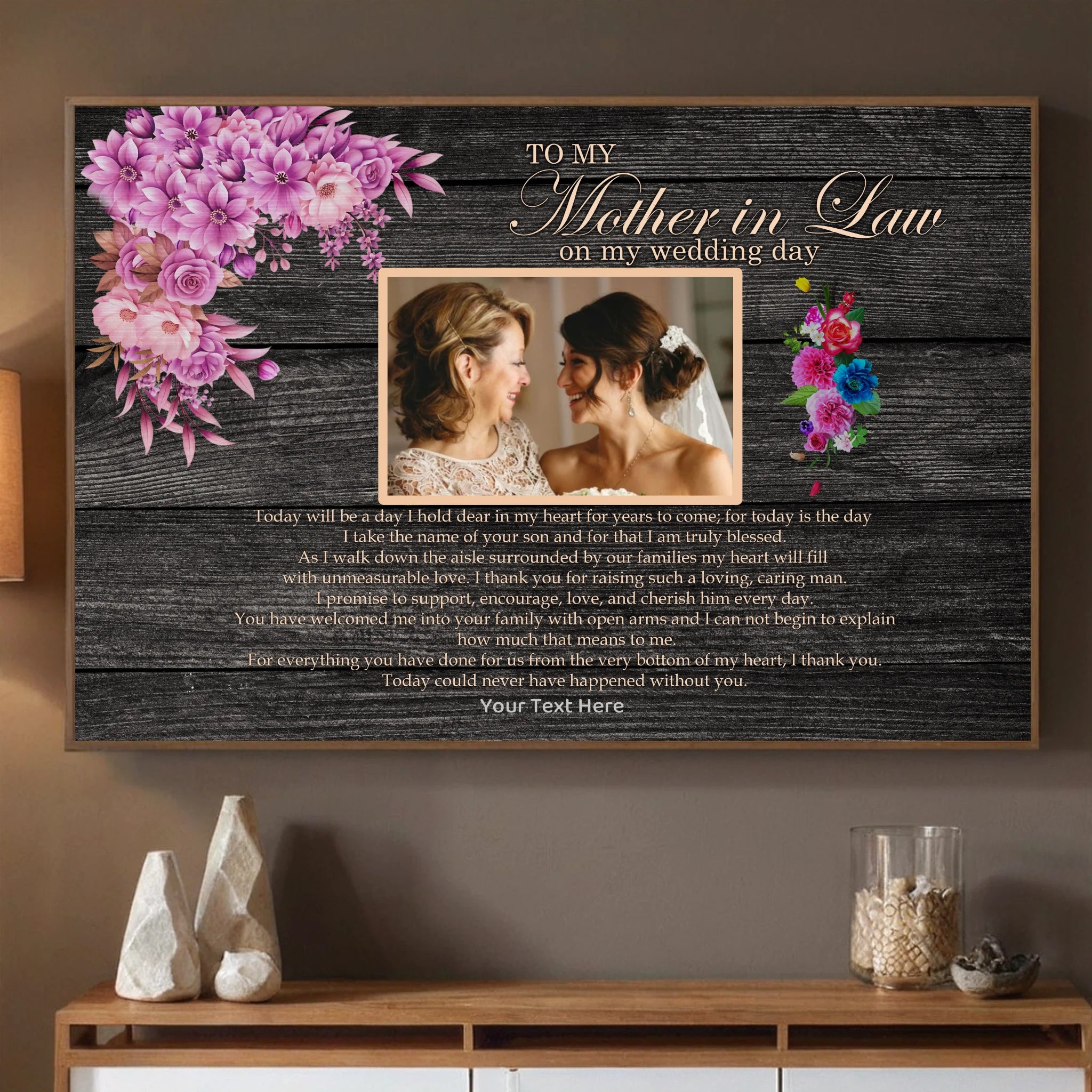 Celebrate Mom’s Love – Personalized Poster Gift Just for Her - 89Prints