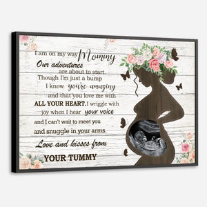 Personalized Mom Poster – The Love and Kiss Mom Always Expects - 89Prints