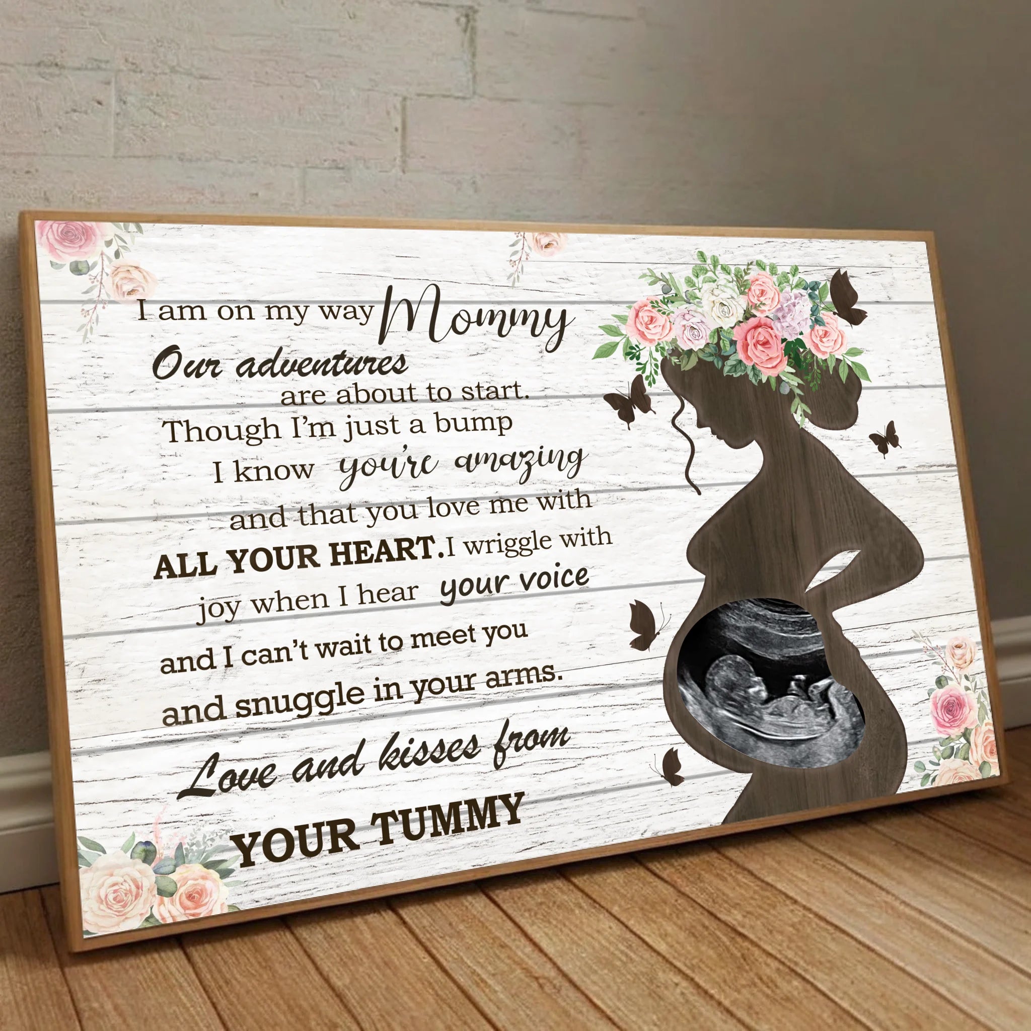Personalized Mom Poster – The Love and Kiss Mom Always Expects - 89Prints