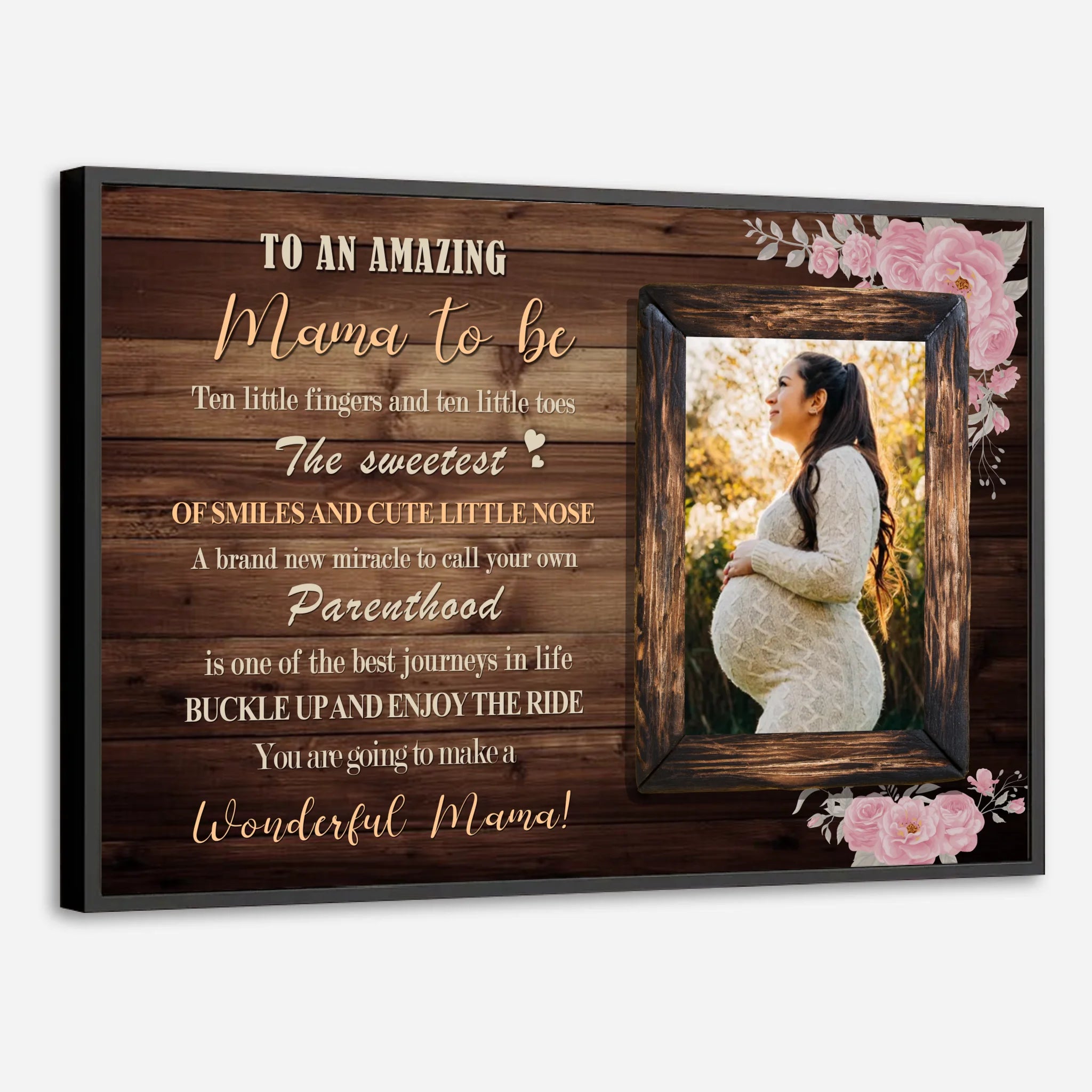 Journey to Mother – Personalized Poster Painting Celebrating Pregnancy - 89Prints