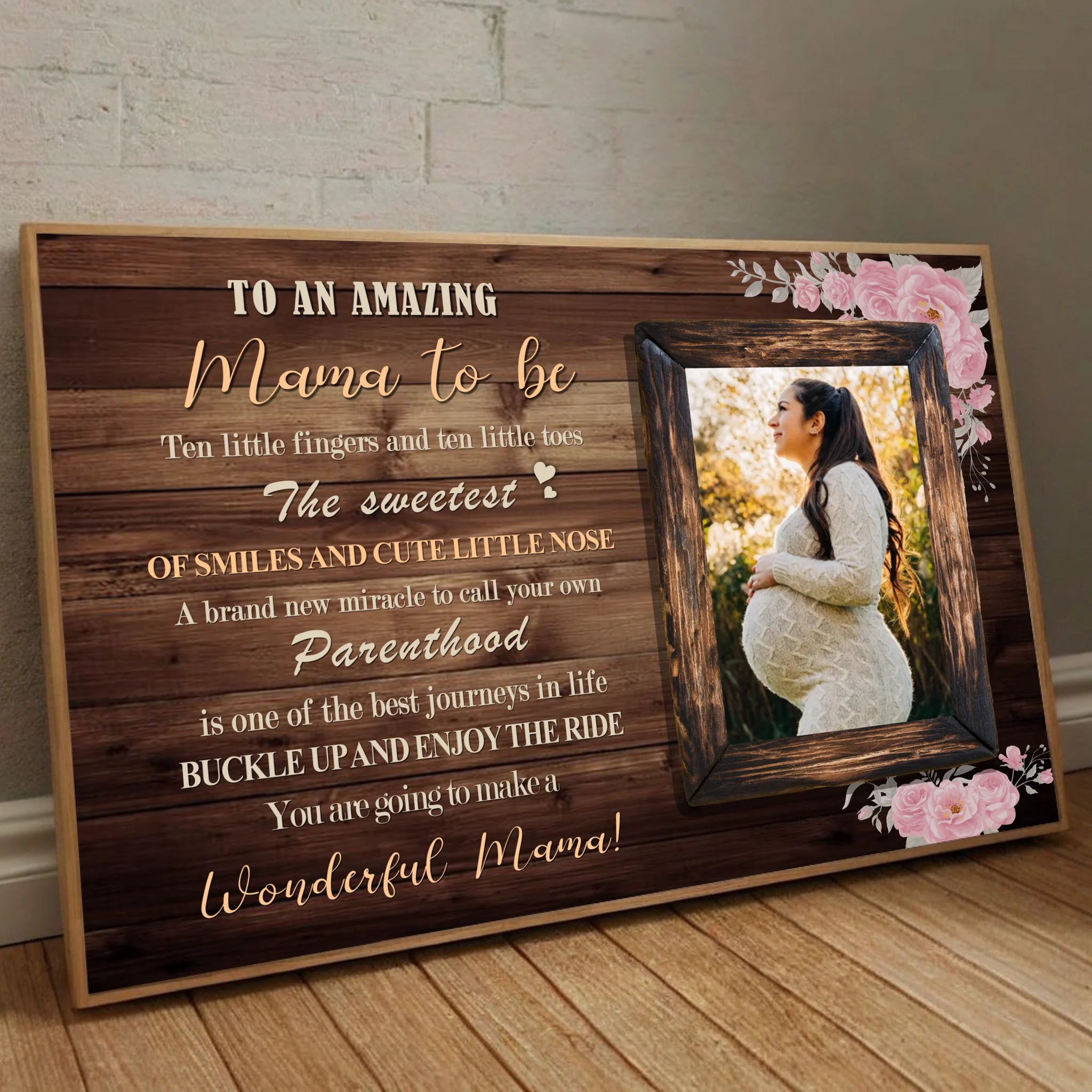 Journey to Mother – Personalized Poster Painting Celebrating Pregnancy - 89Prints