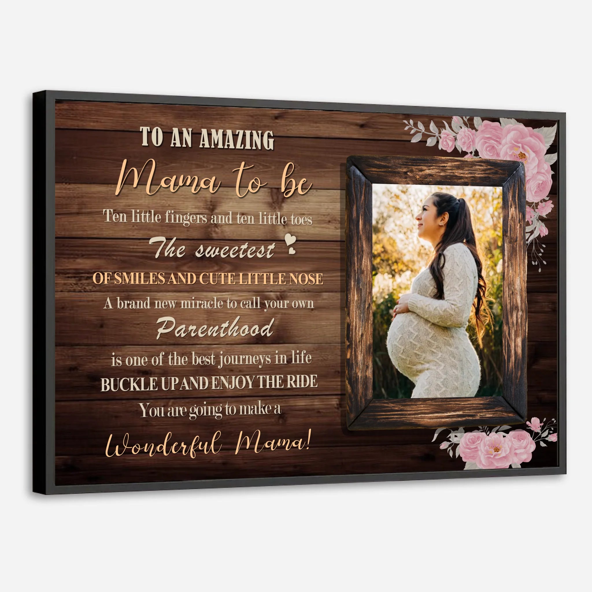 Journey to Mother – Personalized Poster Painting Celebrating Pregnancy - 89Prints