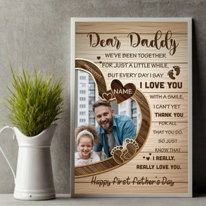 First Father’s Day Gift – A Personalized Wall Print to Celebrate His Big Day - 89Prints