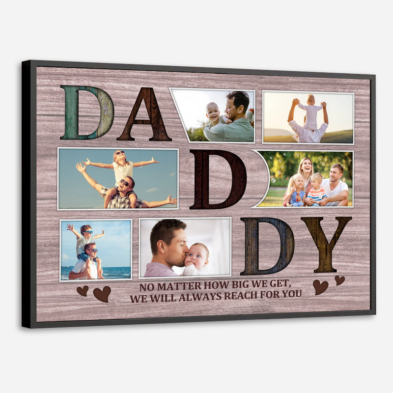 Personalized Father-Son Poster – Wherever You Go, Always Remember Dad - 89Prints