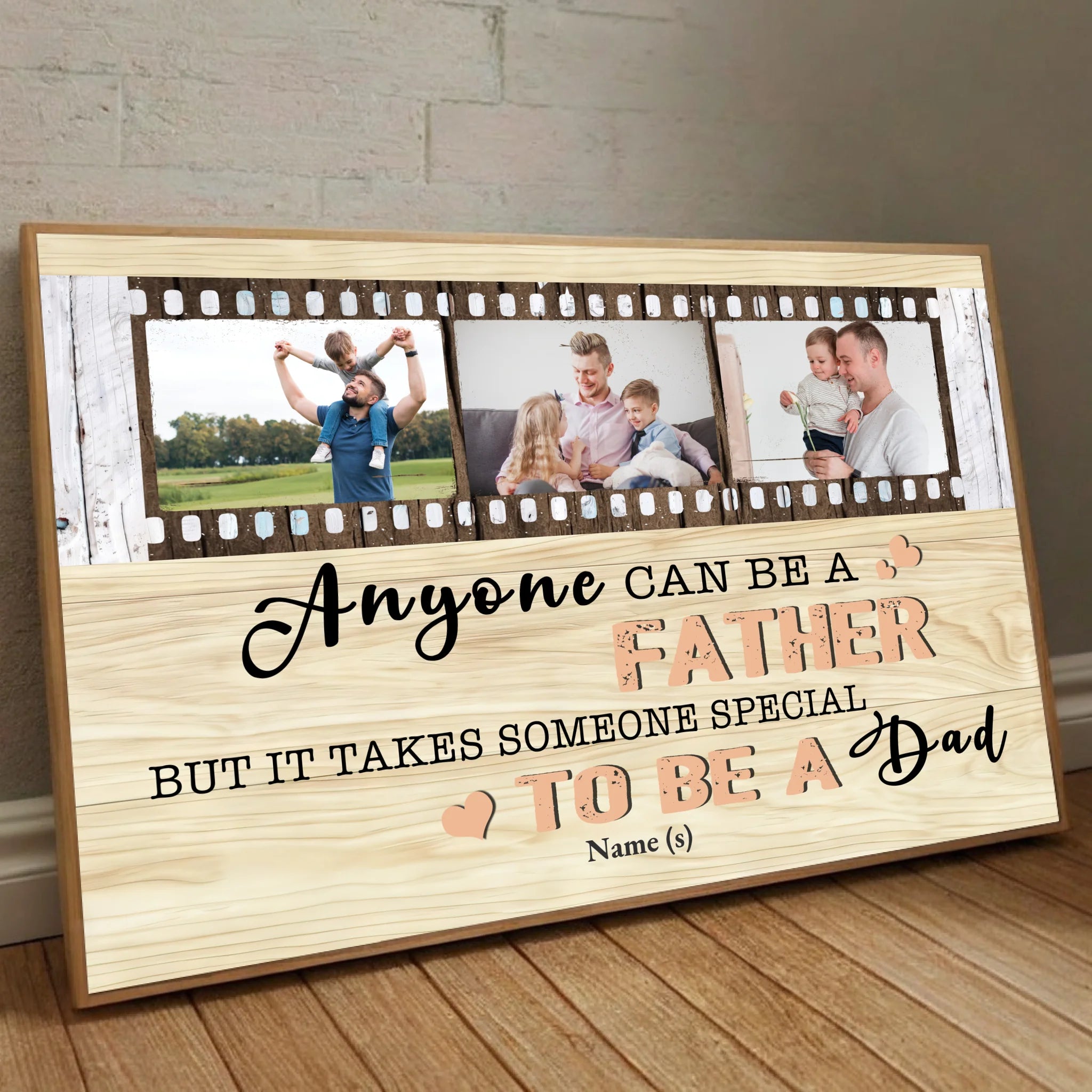 Custom Poster of Great Dad Perfect Gift for Dads | 89Prints