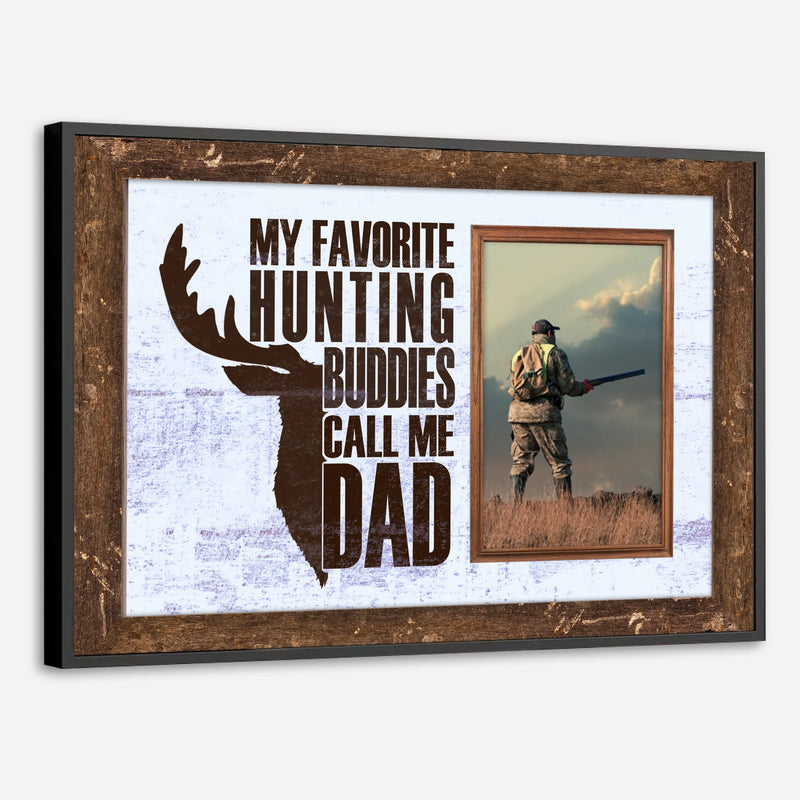 Personalized Hunting Poster for Dad – Unique Custom Photo Gift - 89Prints