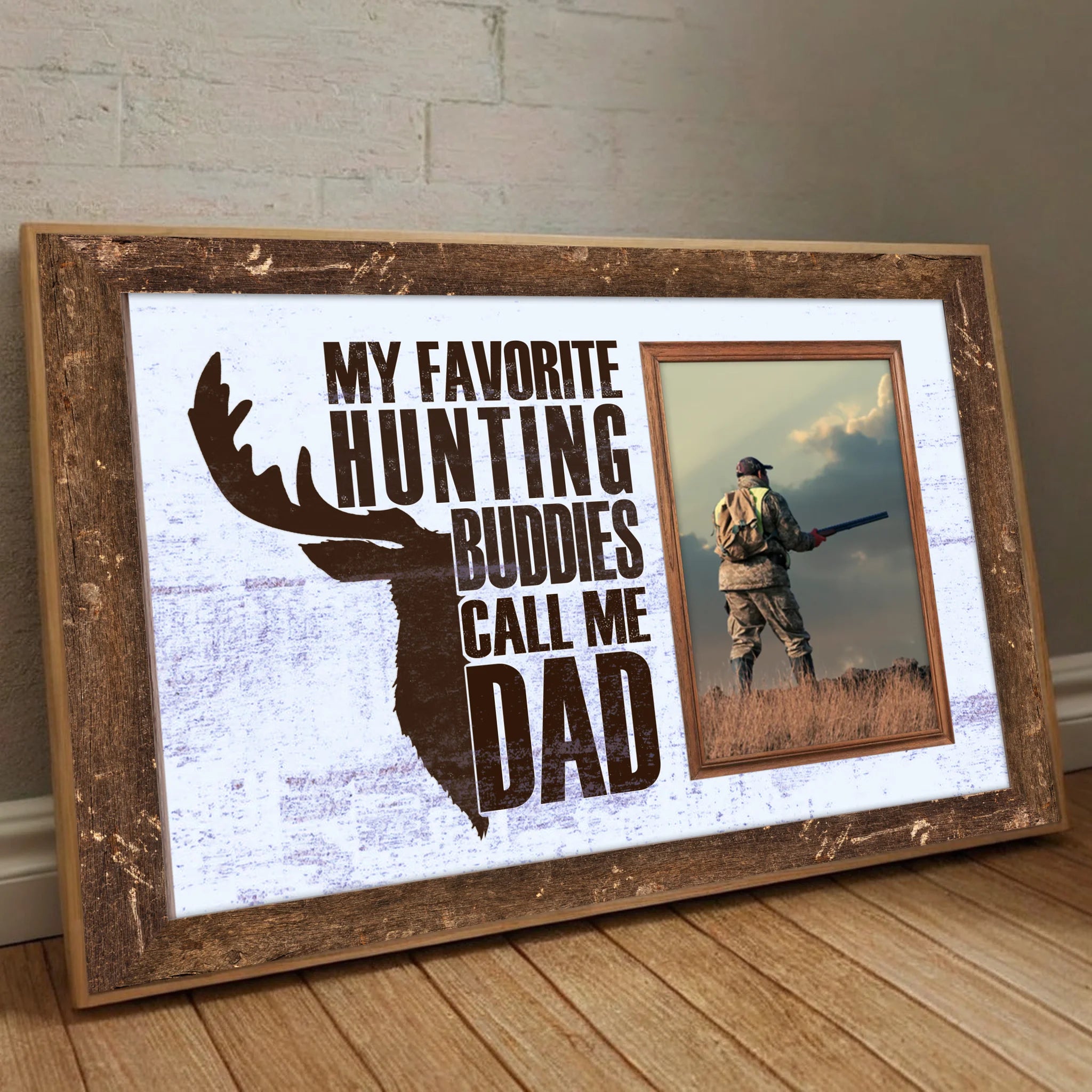 Personalized Hunting Poster for Dad – Unique Custom Photo Gift - 89Prints