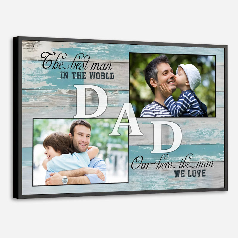 Personalized Poster Honoring the Greatest Man in the World - 89Prints