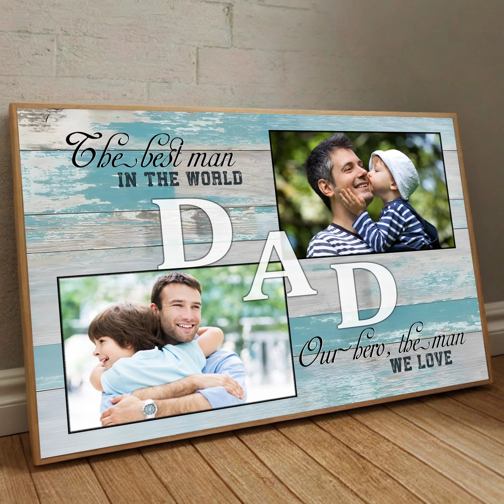 Personalized Poster Honoring the Greatest Man in the World - 89Prints