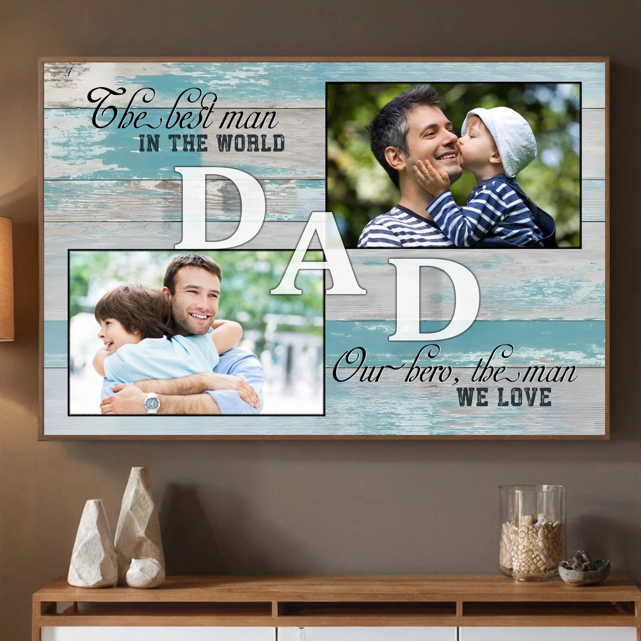 Personalized Poster Honoring the Greatest Man in the World - 89Prints