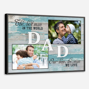 Personalized Poster Honoring the Greatest Man in the World - 89Prints