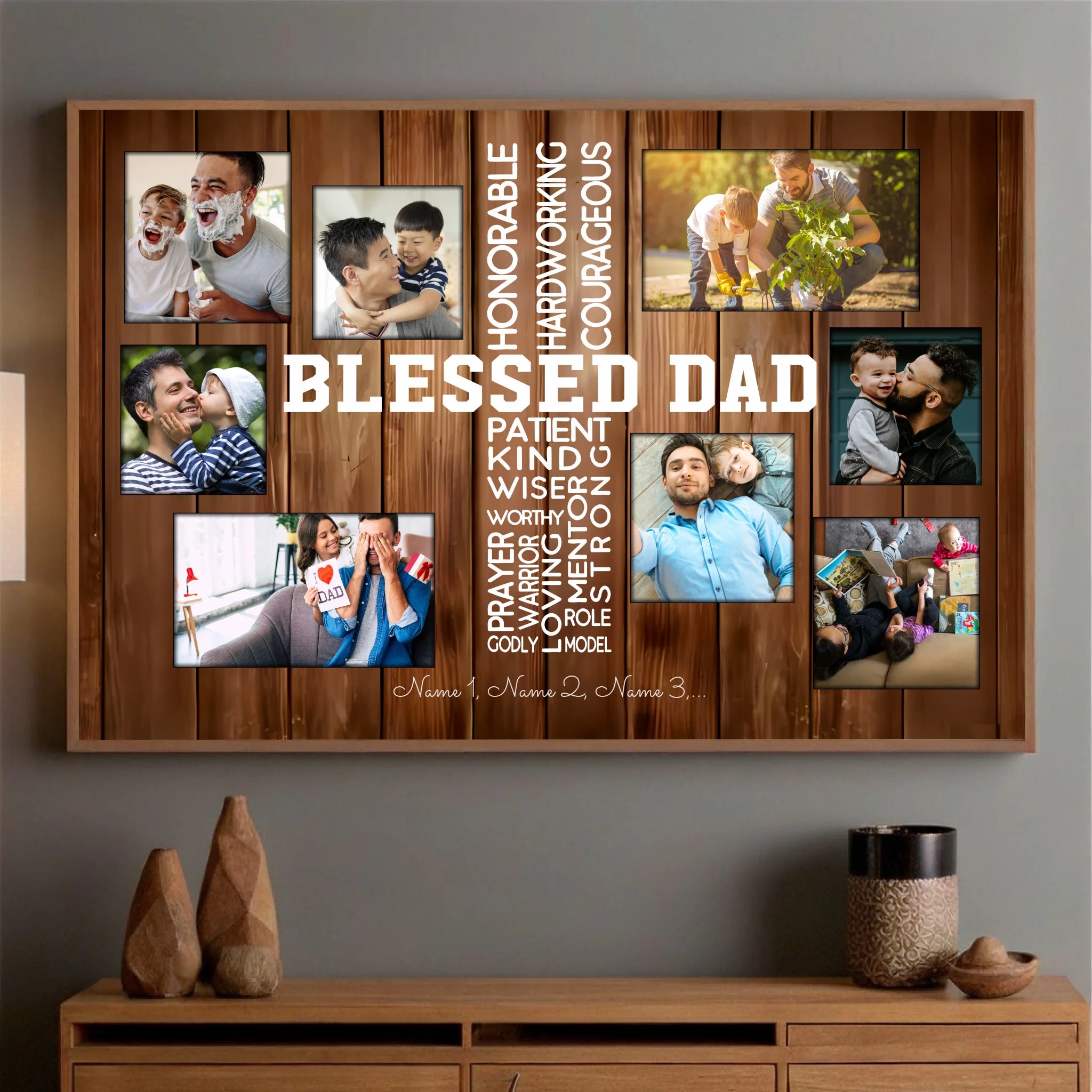 Memorial Tribute Poster for Dad – A Meaningful Keepsake to Honor His Love - 89Prints
