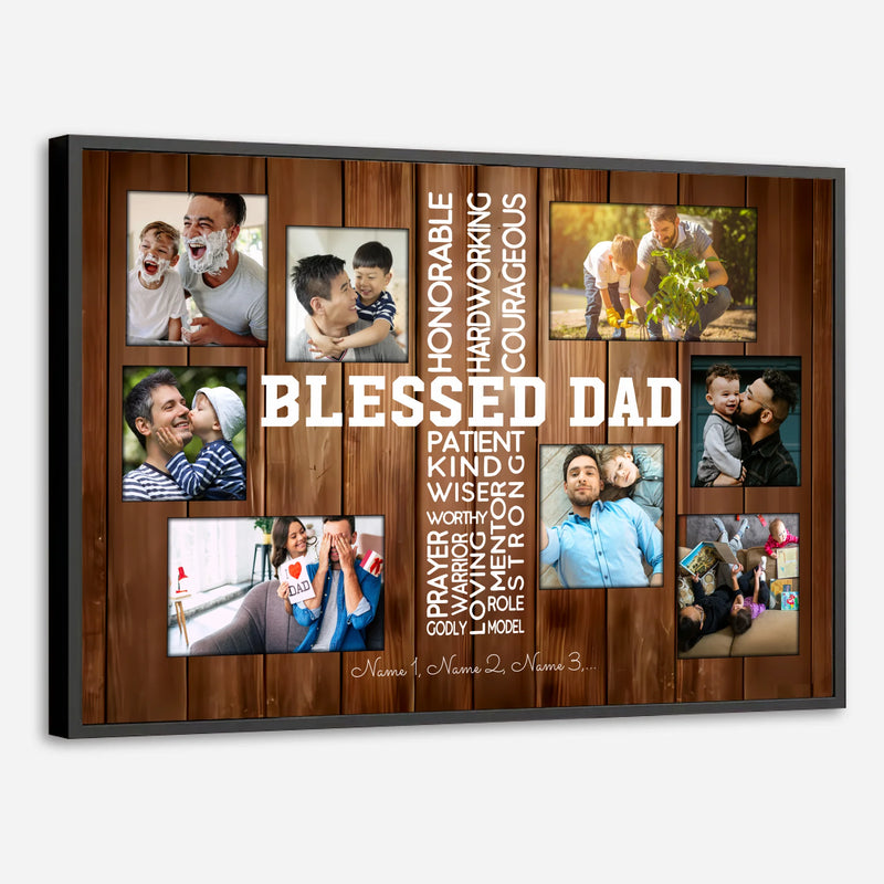 Memorial Tribute Poster for Dad – A Meaningful Keepsake to Honor His Love - 89Prints