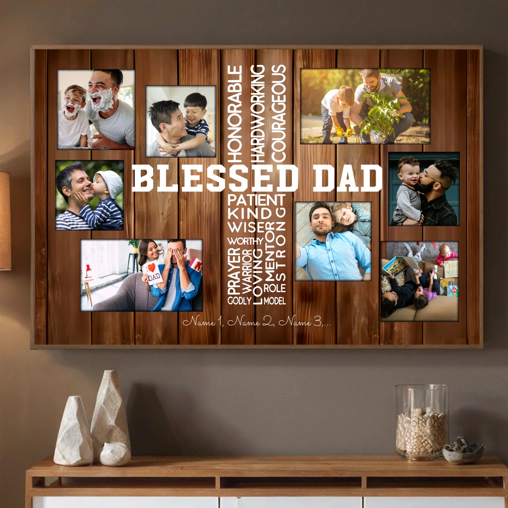 Memorial Tribute Poster for Dad – A Meaningful Keepsake to Honor His Love - 89Prints