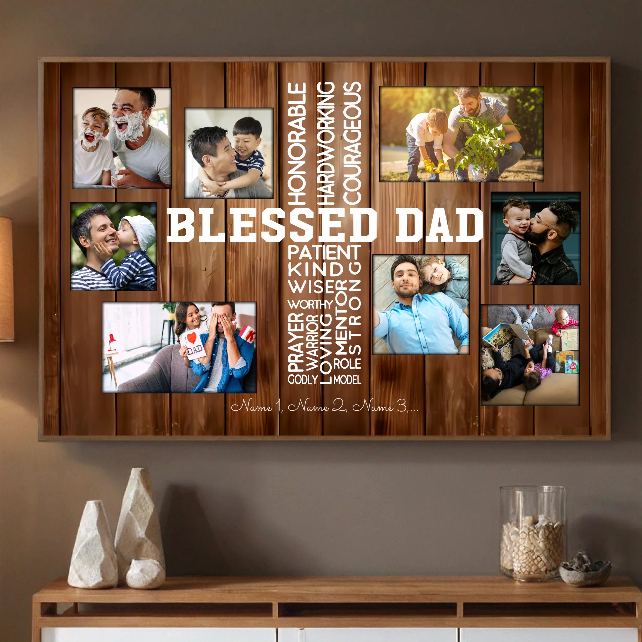 Memorial Tribute Poster for Dad – A Meaningful Keepsake to Honor His Love - 89Prints