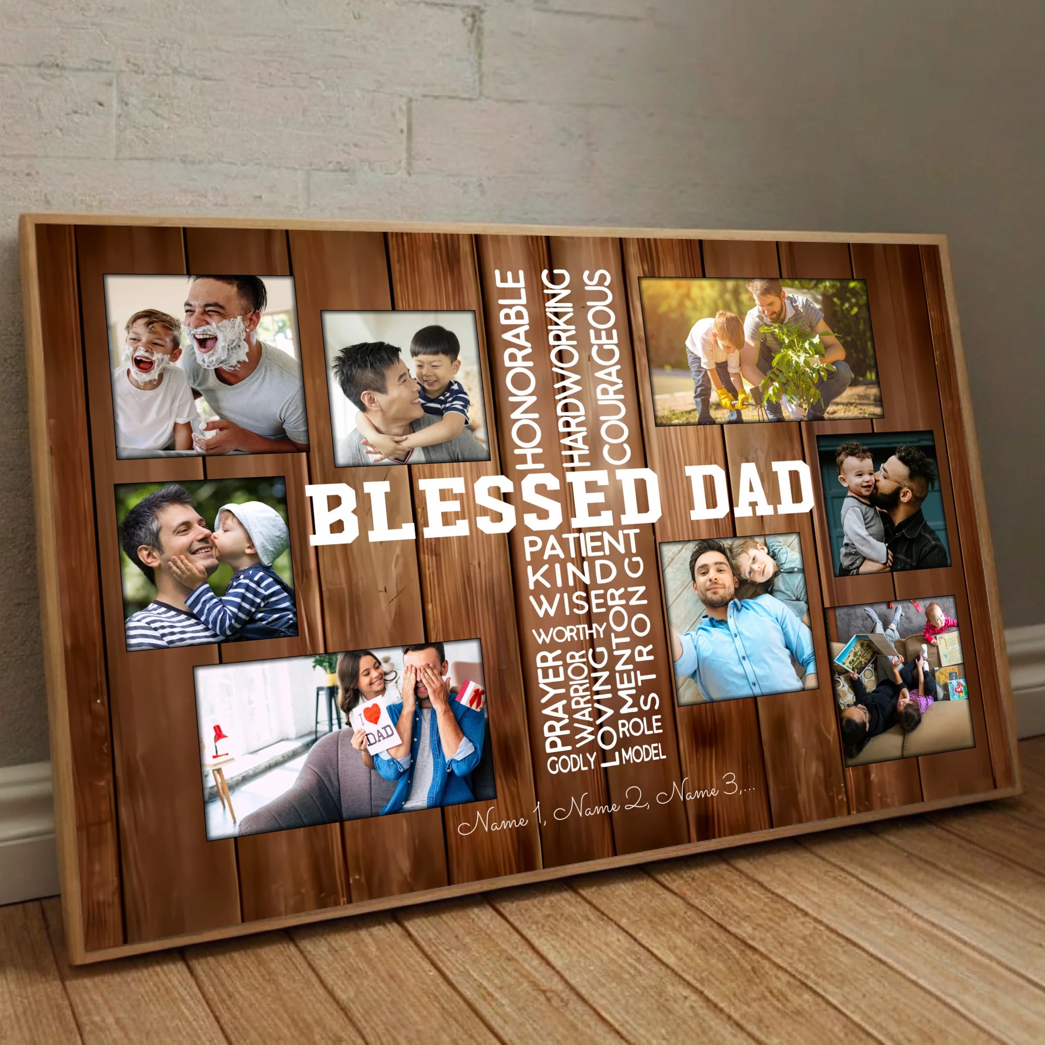 Memorial Tribute Poster for Dad – A Meaningful Keepsake to Honor His Love - 89Prints