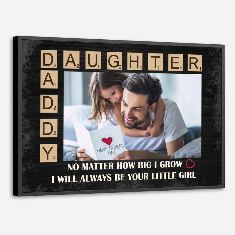 Personalized Father and Daughter Poster – Celebrate Your Special Bond - 89Prints