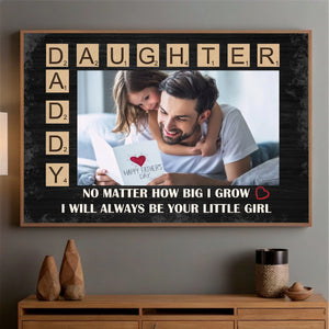 Personalized Father and Daughter Poster – Celebrate Your Special Bond - 89Prints