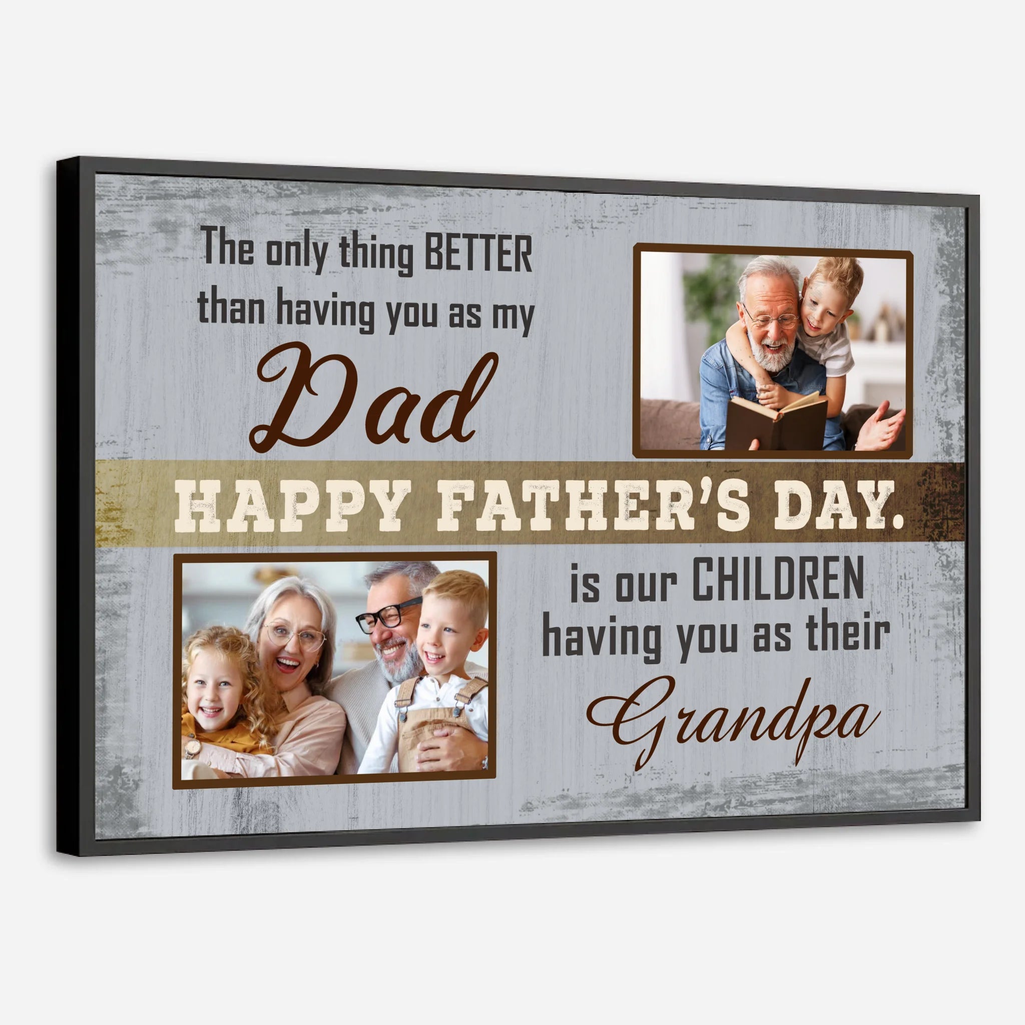 Father’s Day Poster – A Personalized Gift to Celebrate Dad’s Love - 89Prints