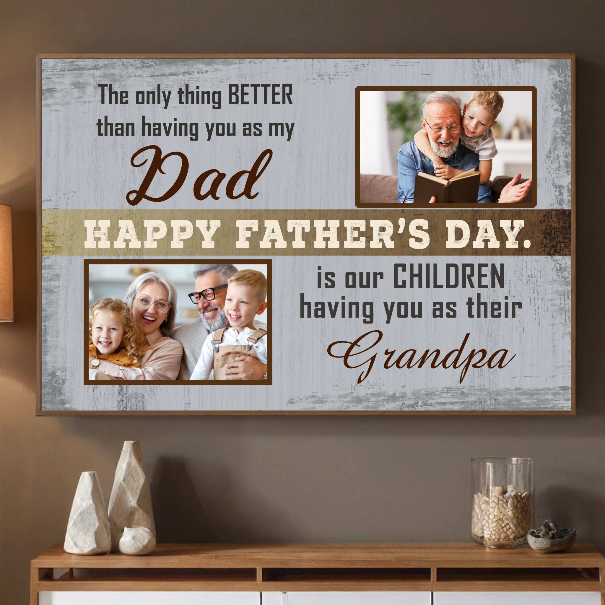 Father’s Day Poster – A Personalized Gift to Celebrate Dad’s Love - 89Prints