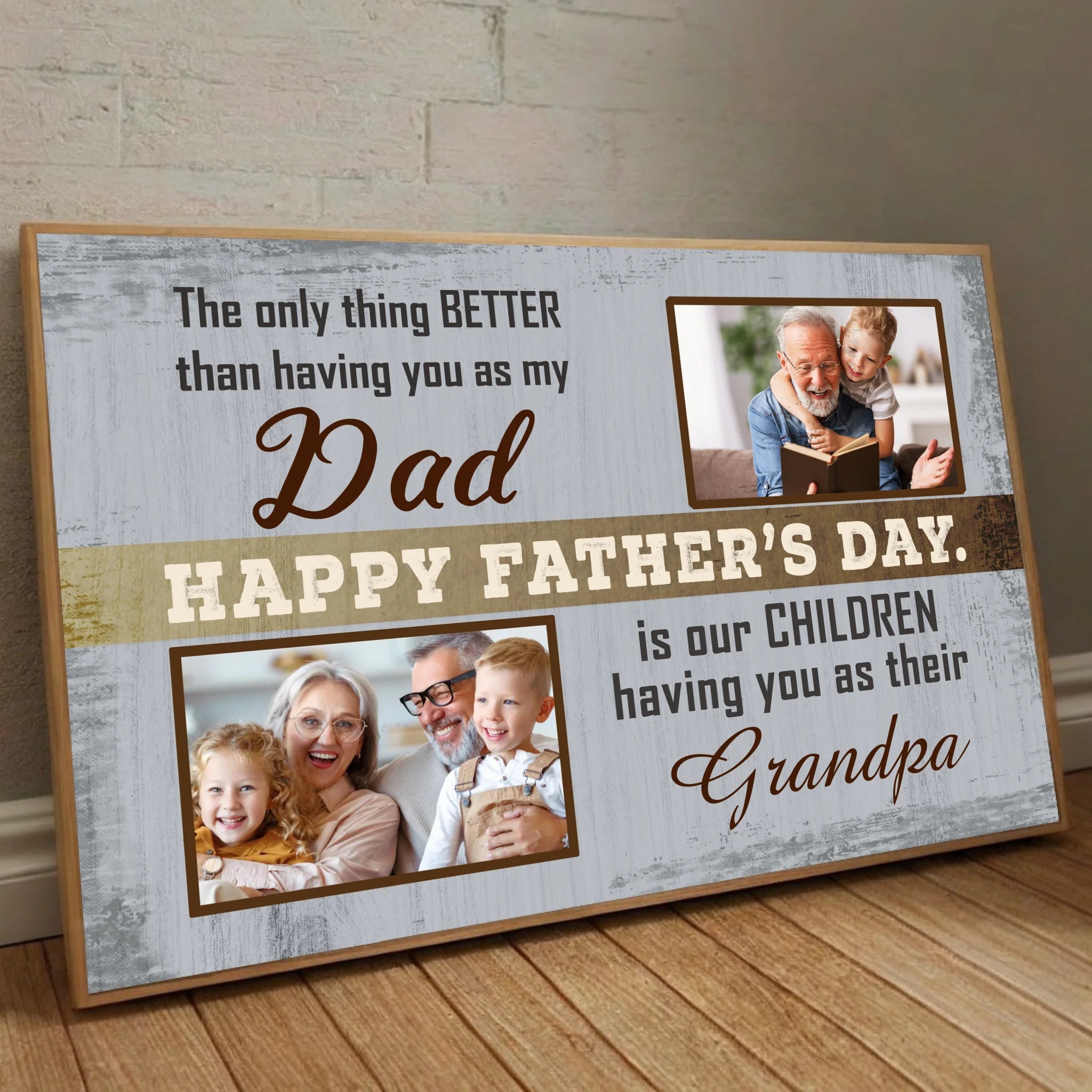 Father’s Day Poster – A Personalized Gift to Celebrate Dad’s Love - 89Prints