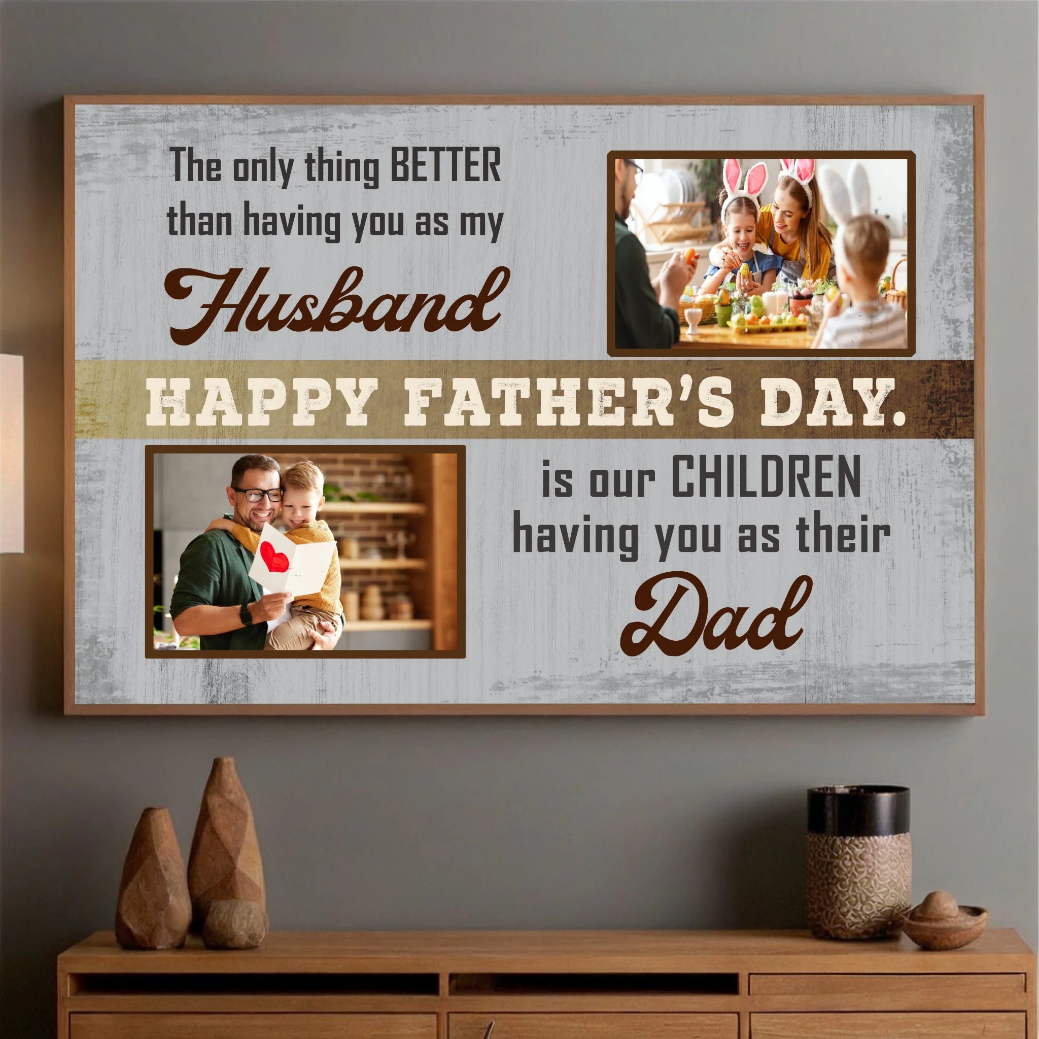 Happy Father’s Day Poster – A Personalized Gift to Celebrate His Love - 89Prints