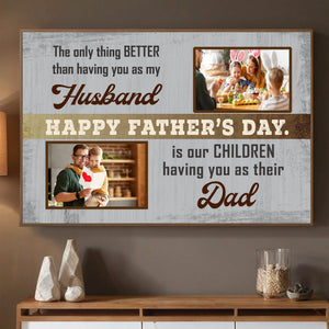 Happy Father’s Day Poster – A Personalized Gift to Celebrate His Love - 89Prints