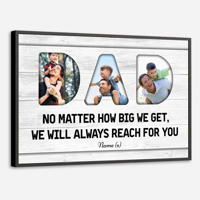 Personalized Love Poster for Dad – A Gift That Shows Your Deepest Affection - 89Prints