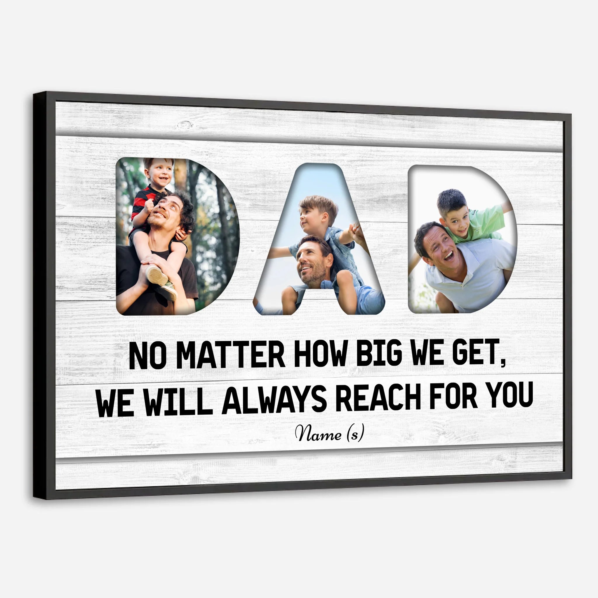 Personalized Love Poster for Dad – A Gift That Shows Your Deepest Affection - 89Prints