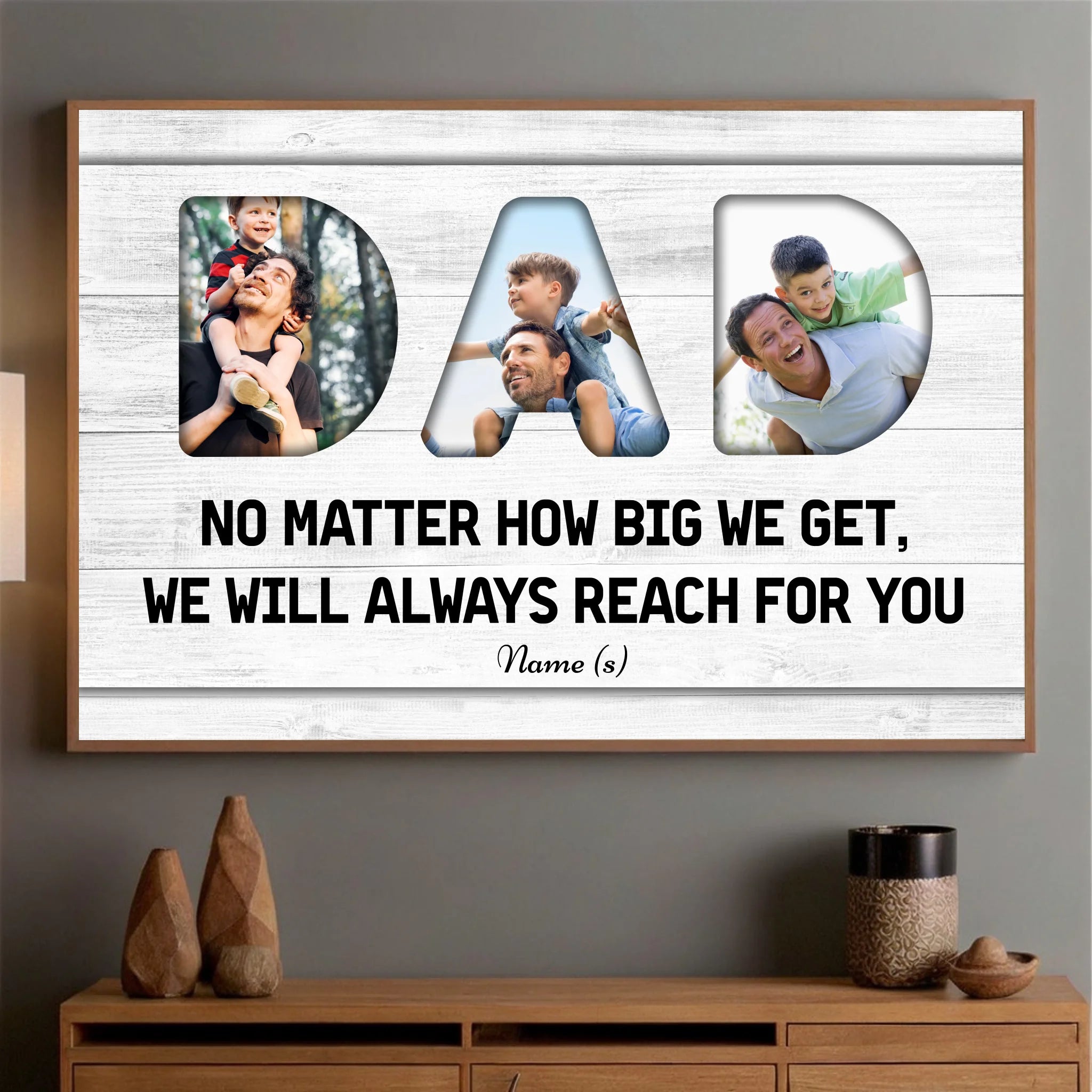 Personalized Love Poster for Dad – A Gift That Shows Your Deepest Affection - 89Prints